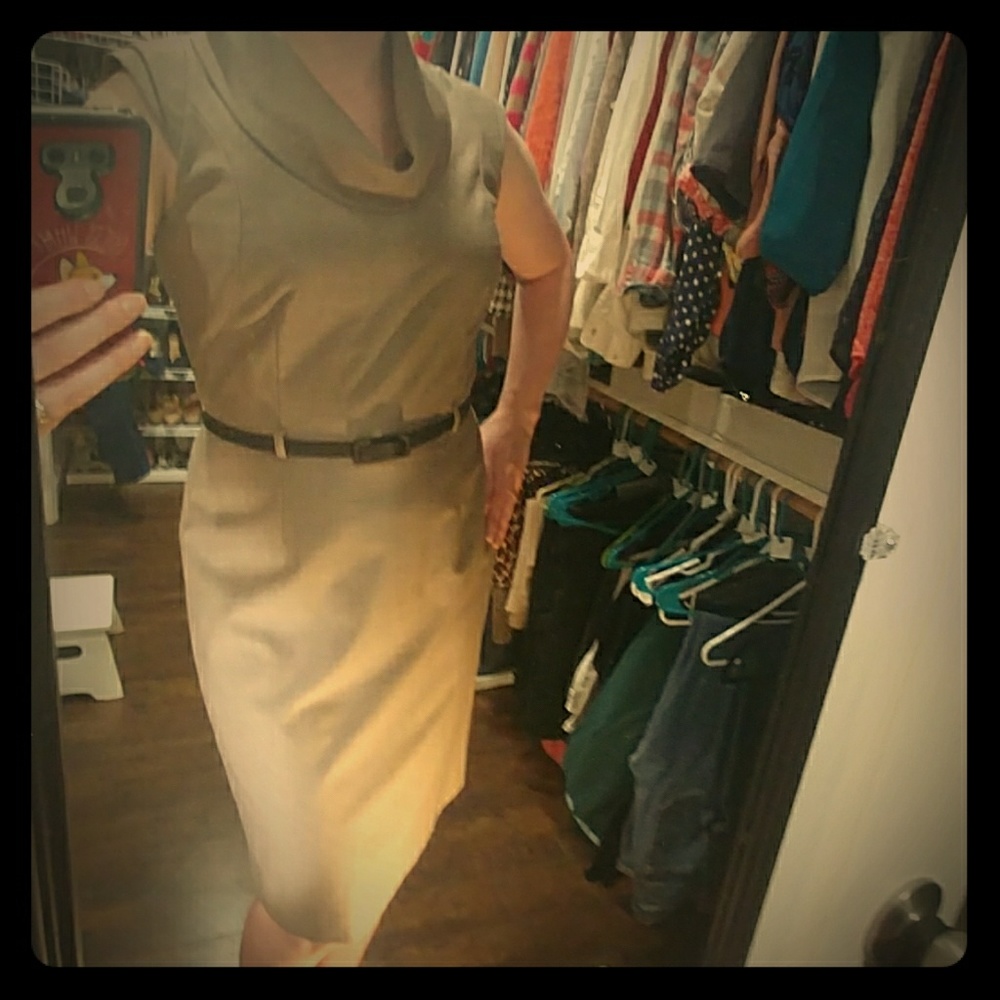 Antonio Melani cowl neck dress